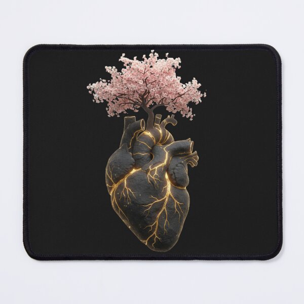 Item preview, Kintsugi Heartbloom – Luxury Golden Healing Art designed and sold by MonaRose_Art.