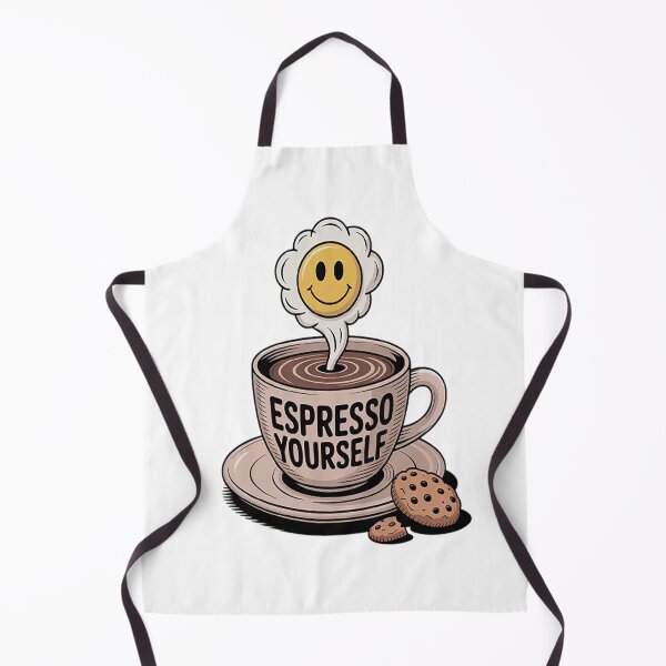 Item preview, Espresso Yourself Fun Coffee Lovers Artistic Caffeine designed and sold by TheRetroStyle.