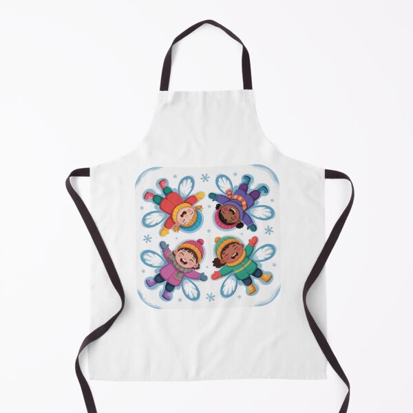 Item preview, Children reflect angels in the fresh snow. designed and sold by desinganddecor.