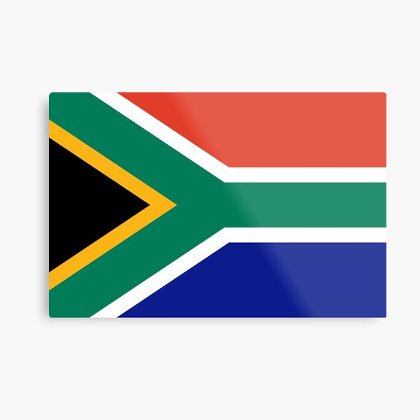 South African Flag- Show your love for South Africa! Metal Print