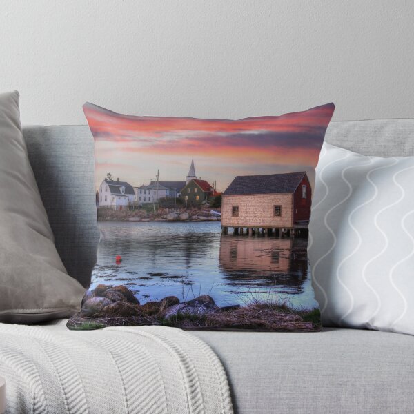 Prospect, Nova Scotia Throw Pillow