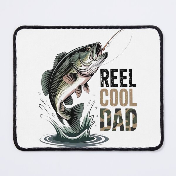 Item preview, Carrete Cool Papá Pesca Papá Día del Padre Pescador Pesca designed and sold by TheRetroStyle.