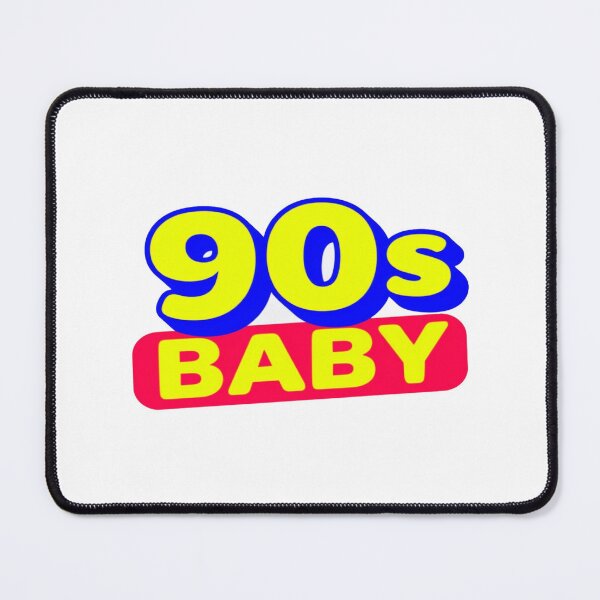 Item preview, Bold Retro "90s BABY" Design – Nostalgic 90s Aesthetic for Millennials, Gen Y, Vintage Lovers designed and sold by Bright Nest Studio.