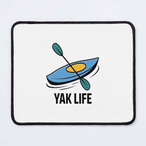 Item preview, Ride The Waves Yak Life designed and sold by TheRetroStyle.