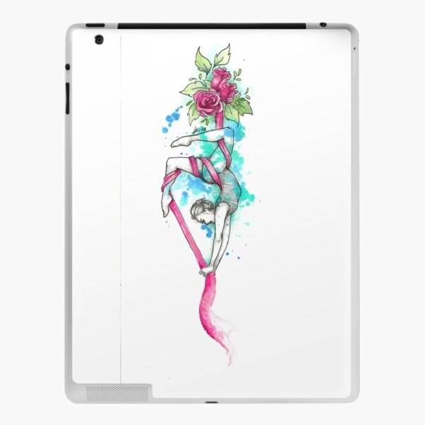 aerial silk iPad Skin