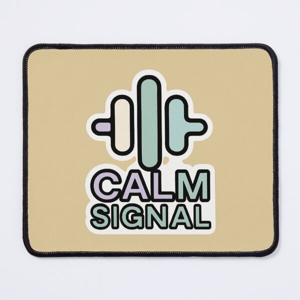 Item preview, Calm Signal – Minimal Audio Wave Electronic designed and sold by |TRSSHOP|.