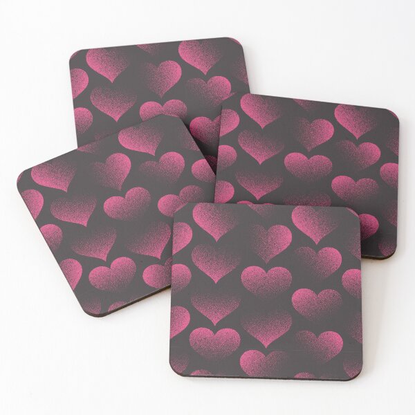 Item preview, Big Hearts Pattern designed and sold by monika-arthing.