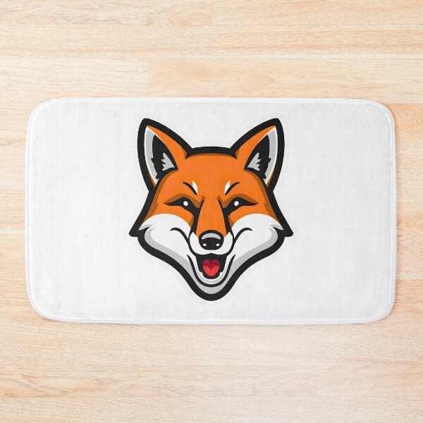 Item preview, Clever Fox Face – Cute Orange Fox Mascot Vector Art designed and sold by Kavya Art.