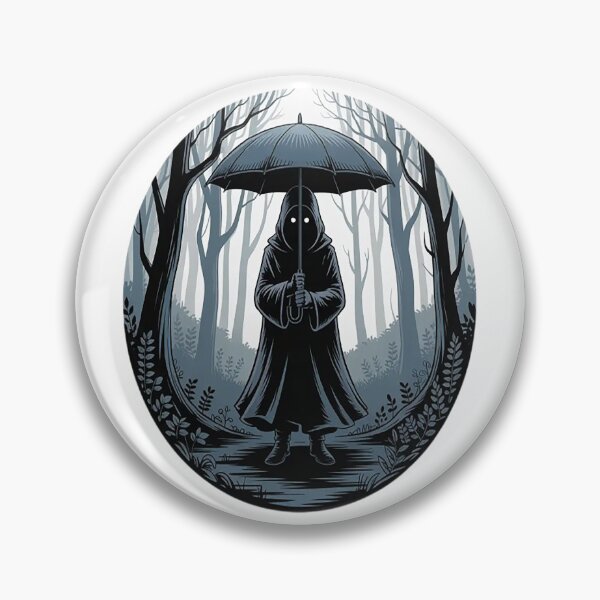 Item preview, Floral Ghost Halloween Ghost In The Forest designed and sold by NicolaMail.