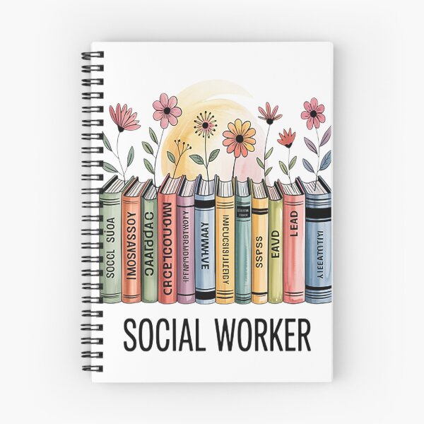 Item preview, Social Worker Wildflowers Advocate Social Justice designed and sold by TheRetroStyle.