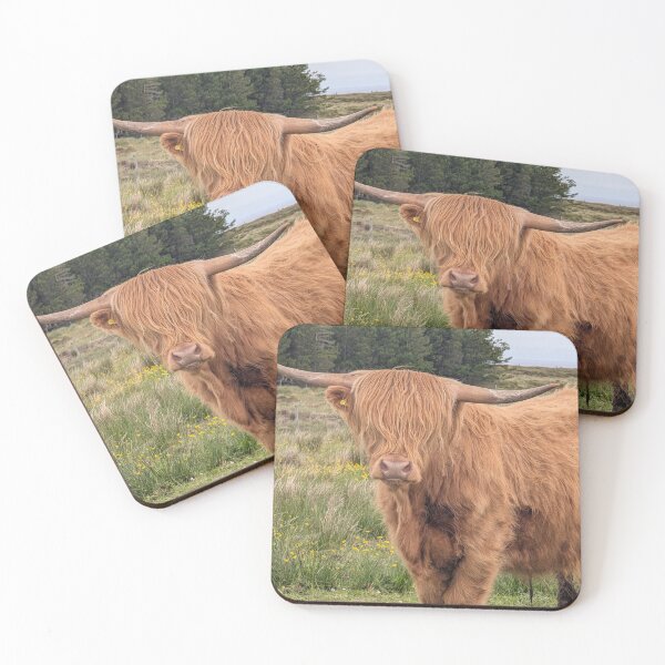 Item preview, Highland Cow Scotland Views designed and sold by orchiddesignco.