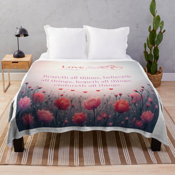 Item preview, Love endures it all designed and sold by TheProverbsMom.
