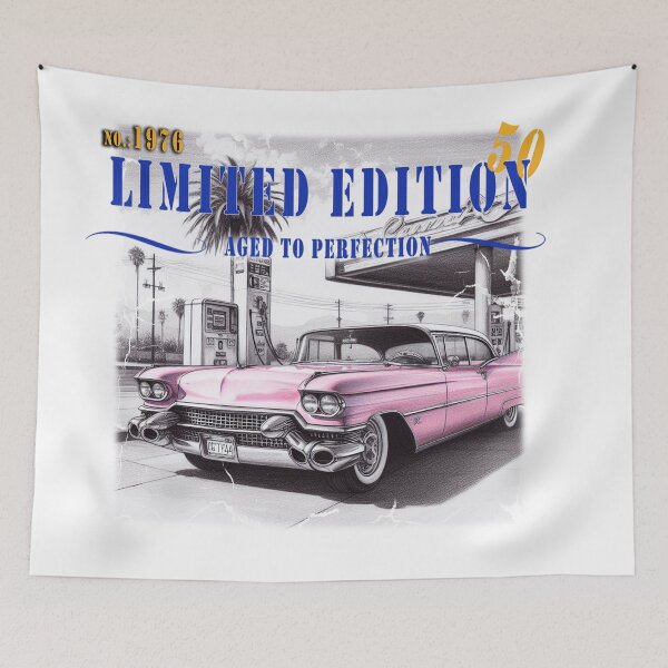 Item preview, Vintage 1976, 50th Birthday Gift -vintage Car -  designed and sold by Bukhisz.