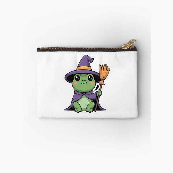 Item preview, Frog in Witch Halloween designed and sold by NicolaMail.