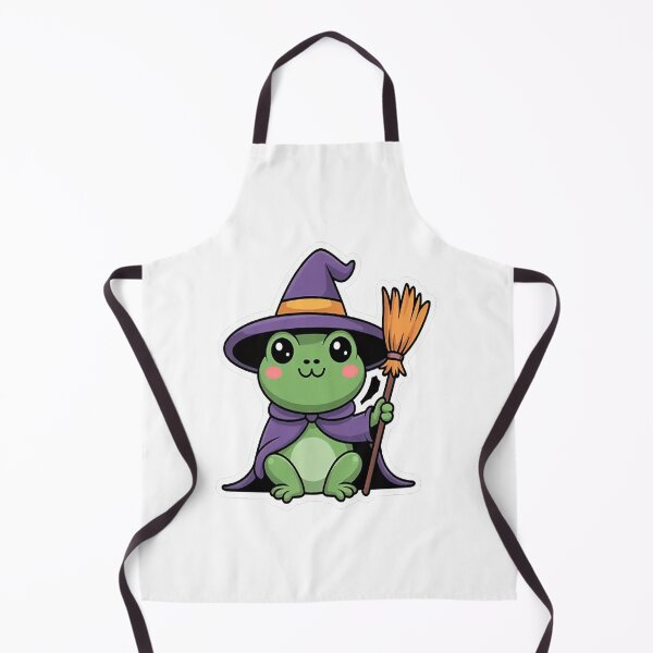 Item preview, Frog in Witch Halloween designed and sold by NicolaMail.