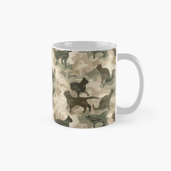 Item preview, Cute Woodland Cat Camo Print  - Gifts For Father designed and sold by RoyalStarsPatts.