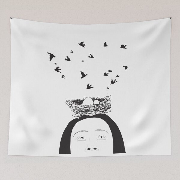 Item preview, Birds of Thought designed and sold by fiza1160.