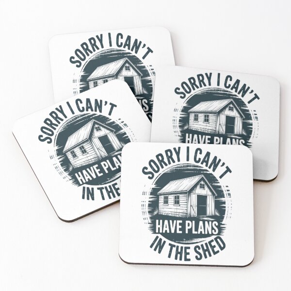 Item preview, Sorry I Can't I Have Plans In The Shed Hobby designed and sold by TheRetroStyle.