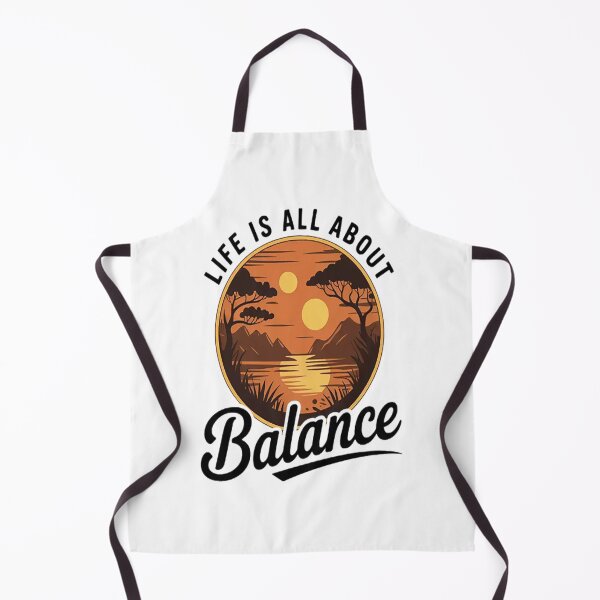 Item preview, SUP Paddleboard Life'S All About Balance Sunset designed and sold by TheRetroStyle.