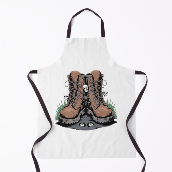 Item preview, Haunting Adventures Await Below The Boots Halloween Hiker designed and sold by NicolaMail.