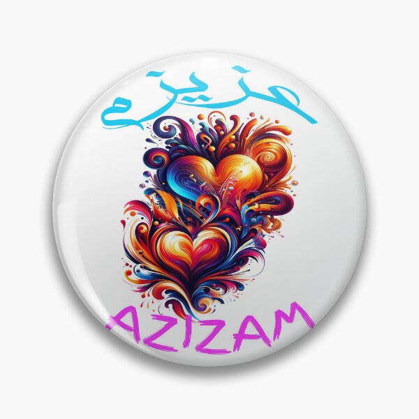 Item preview, Azizam (عزیزم) #18 – Persian English Love Typography Design designed and sold by MyAceCrafts.