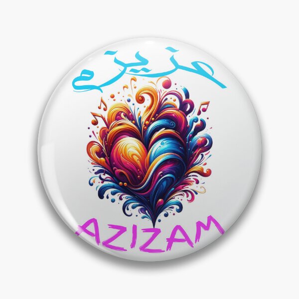 Item preview, Azizam (عزیزم) #21 – Persian English Love Typography Design designed and sold by MyAceCrafts.