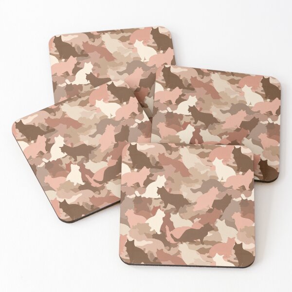 Item preview, Cute Fashion Cat Camouflage Pattern  - Baptism Gifts designed and sold by RoyalStarsPatts.