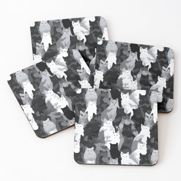 Item preview, Cute Forest Cat Camouflage Texture  - Gifts For Teenage Girls designed and sold by RoyalStarsPatts.