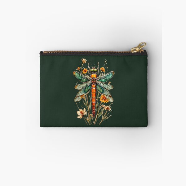 Item preview, Golden Dragonfly - Delicate Wings Botanical designed and sold by Shift-Bloom.