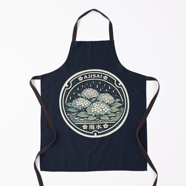 Item preview, Ajisai Rain Garden Manhole Cover Art designed and sold by Planthem.