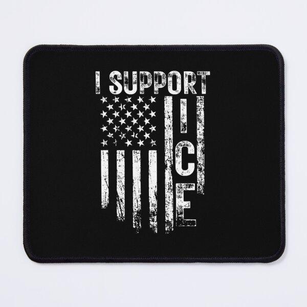 Item preview, I Support ICE Conservative Patriotic Statement Shirt – Pro Law Enforcement Tee designed and sold by NinigFox.
