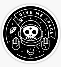 Donne moi de l'espace Sticker