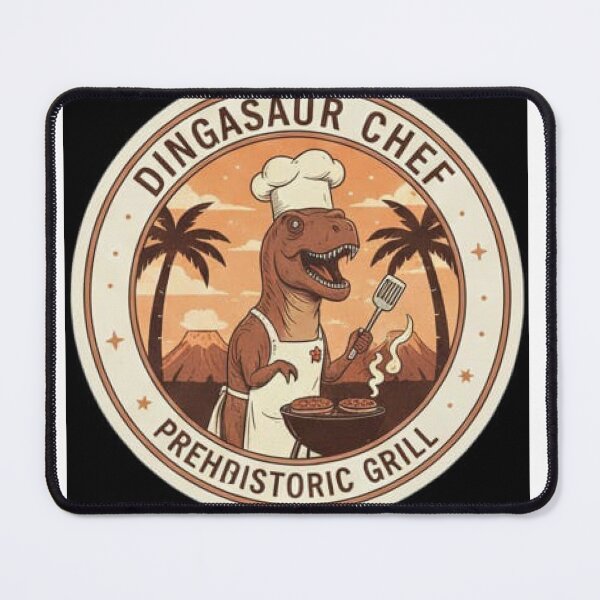 Item preview, Dinosaur Chef at Prehistoric Grill designed and sold by VegoStores.