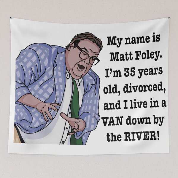 Item preview, My Name Is Matt Foley (Crazy Hands) designed and sold by km83.