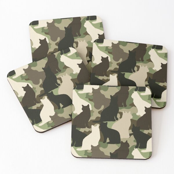 Item preview, Colorful Urban Cat Camouflage Style  - Christmas Gift Ideas designed and sold by RoyalStarsPatts.