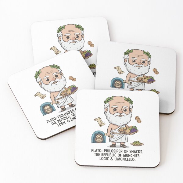 Item preview, Plato: Philosopher of Snacks – The Republic of Munchies designed and sold by MaisonLouis.