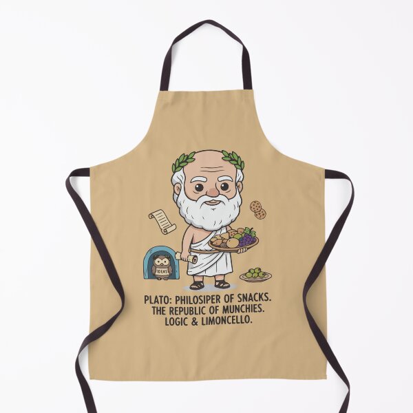 Item preview, Plato: Philosopher of Snacks – The Republic of Munchies designed and sold by MaisonLouis.
