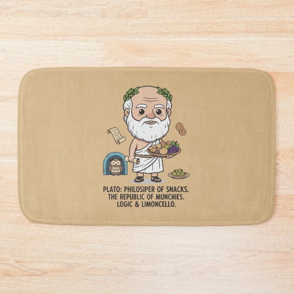 Item preview, Plato: Philosopher of Snacks – The Republic of Munchies designed and sold by MaisonLouis.