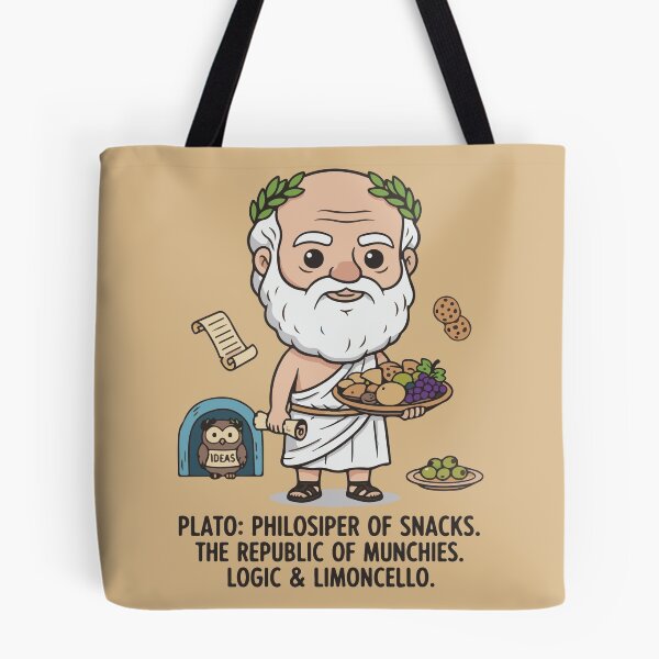 Item preview, Plato: Philosopher of Snacks – The Republic of Munchies designed and sold by MaisonLouis.