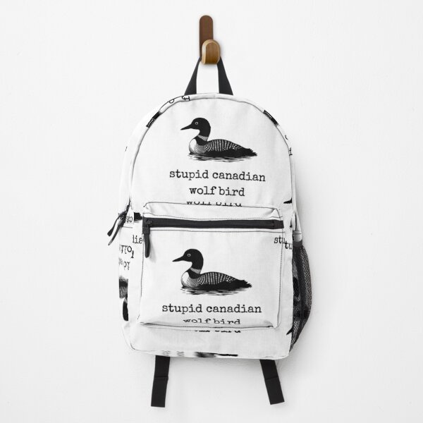 Item preview, Funny Stupid Canadian Wolf Bird – Absurd Animal Meme designed and sold by Ali-printshop.