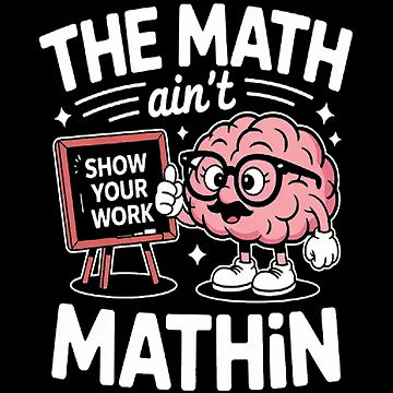 Artwork thumbnail, The Math Ain't Mathin Math Teacher by SignaturalGen
