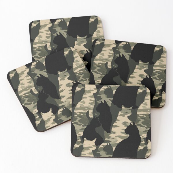 Item preview, Trendy Military Cat Camouflage Texture  - Baptism Gifts designed and sold by RoyalStarsPatts.