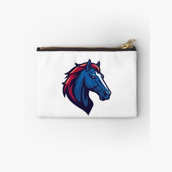 Item preview, Fierce Blue Stallion Mascot – Powerful Horse Logo Illustration designed and sold by Kavya Art.