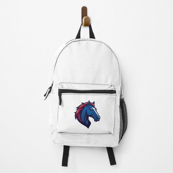 Item preview, Fierce Blue Stallion Mascot – Powerful Horse Logo Illustration designed and sold by Kavya Art.