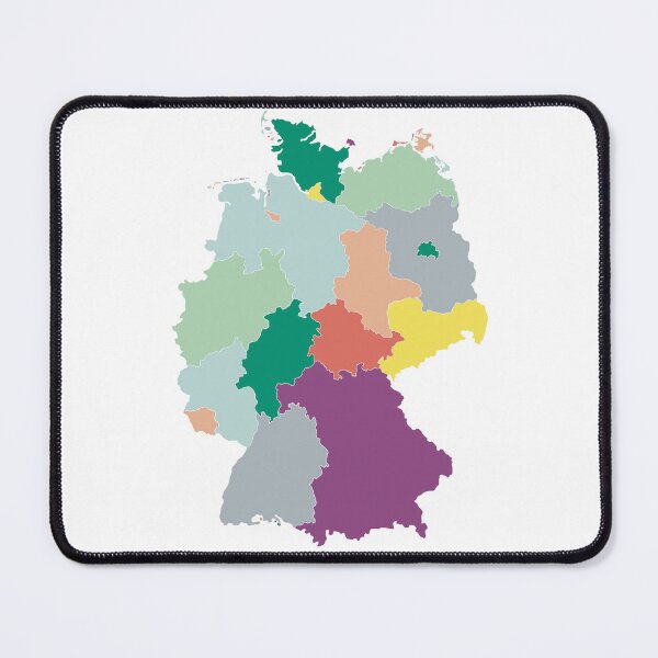 Item preview, Germany Map Sticker — Abstract Colourful Art designed and sold by iampaulmorris.