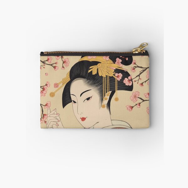 Item preview, Japanese Ukiyo-e Geisha Portrait with Cherry Blossoms designed and sold by Vandy Fullam.