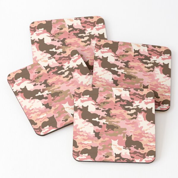 Item preview, Trendy Woodland Cat Camouflage  - Mother'S Day Gift Ideas designed and sold by RoyalStarsPatts.