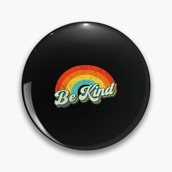 Item preview, Retro Be Kind Rainbow Design – Vintage Kindness Quote for T-Shirts, Stickers, Posters & Gifts designed and sold by Bright Nest Studio.