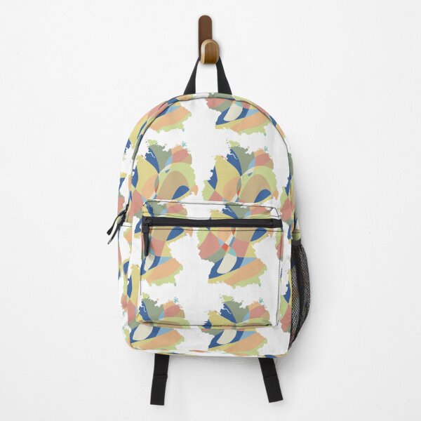 Item preview, Germany Map Tote Bag — Abstract Colourful Art designed and sold by iampaulmorris.