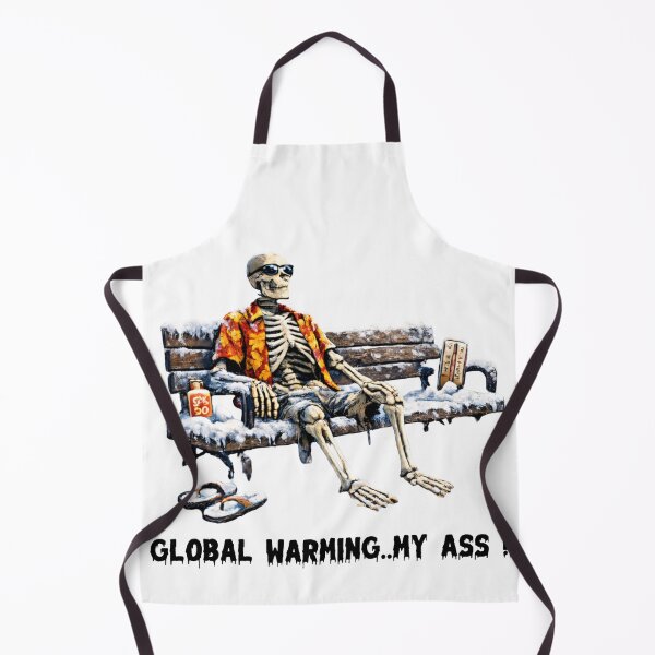 Item preview, Global Warming, Skeleton, Snow, Icicles, Sun Glasses, Bench. designed and sold by treesdesign.